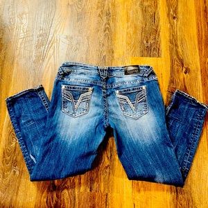 Vigoss straight jeans, size 11/12, length 28